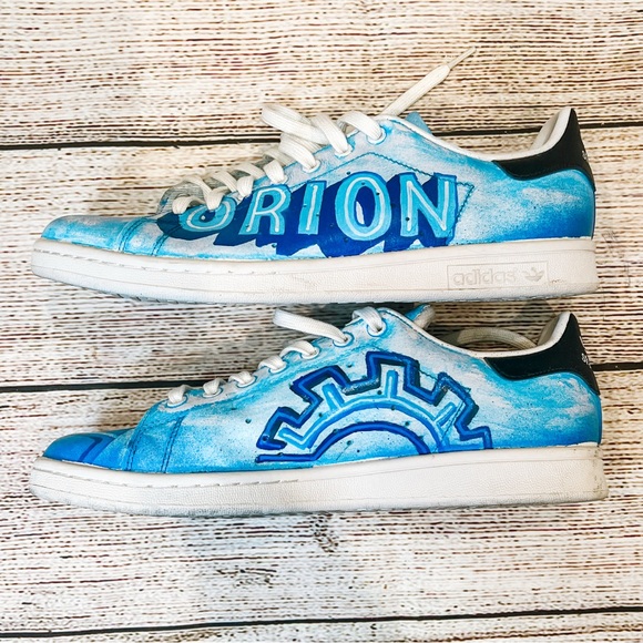 Adidas Sam Smith Custom Painted Sneakers - Picture 3 of 7